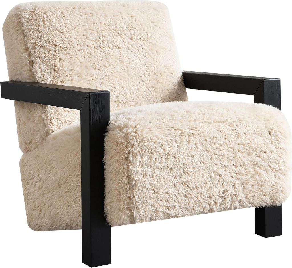 Coaster Home Furnishings Paquet Faux Fur Chair